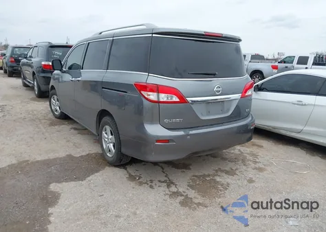 2017 Nissan Quest Sv z USA, uszkodzony, nr VIN JN8AE2KP8H9167892